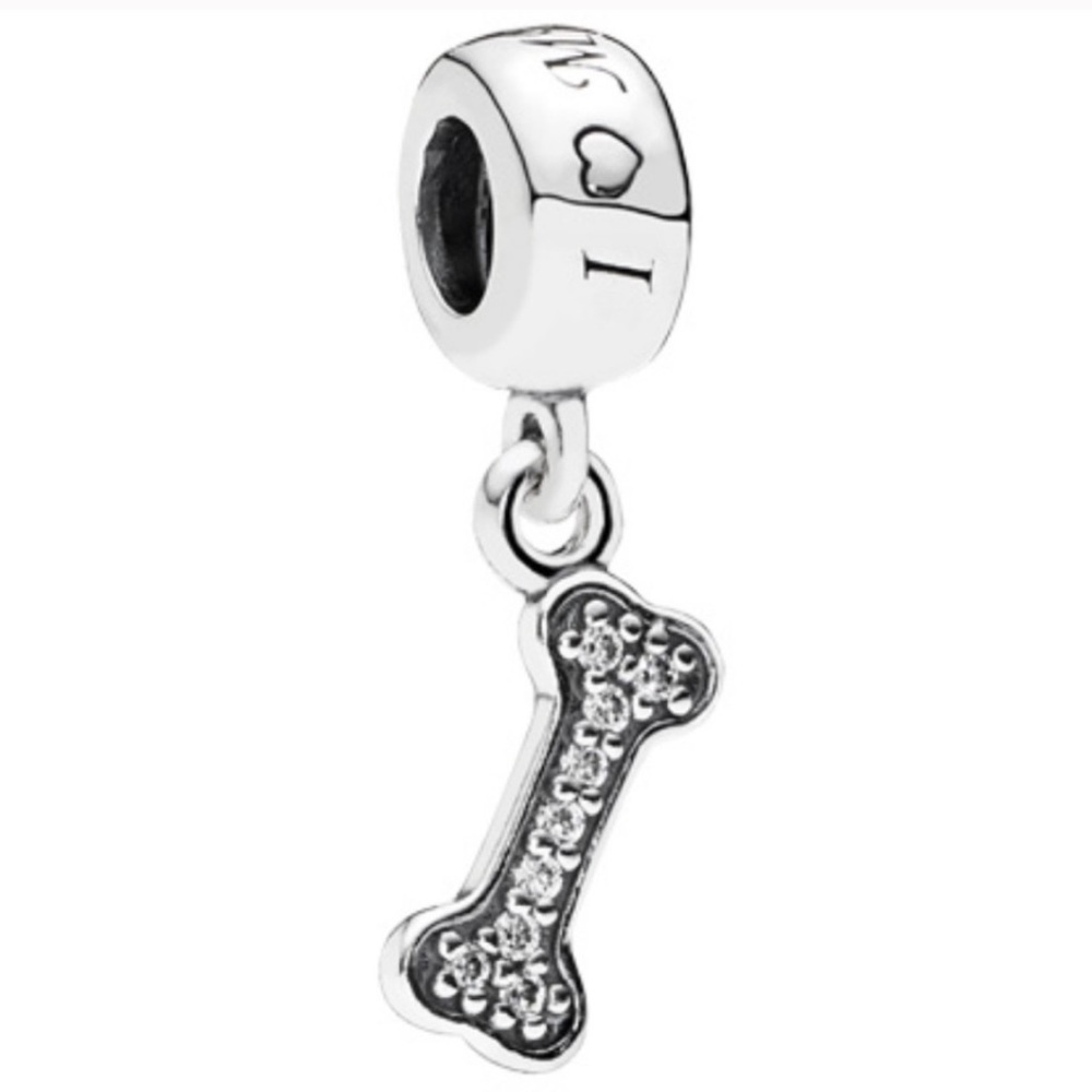 I Love My Dog Pandora Charm
